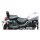 Mustang wide touring vintage seat plain black