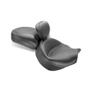 Mustang 2-p wide touring vintage seat plain black