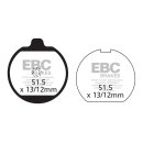 EBC Organic brake pads