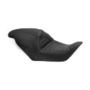 Mustang deluxe tripper Fastback seat Tuck-n-Roll black