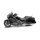 Mustang deluxe tripper Fastback seat Tuck-n-Roll black