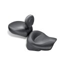 Mustang 2-p wide touring vintage seat plain black