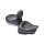 Mustang 2-p wide touring vintage seat plain black