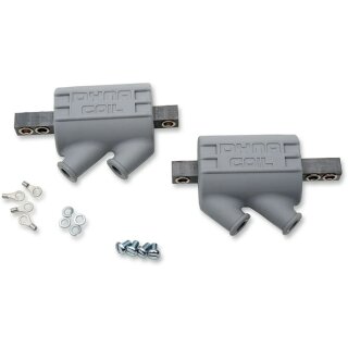 Dynatek 2.2 Ohm Doppelzündkerzen Custom Zündspulen grau