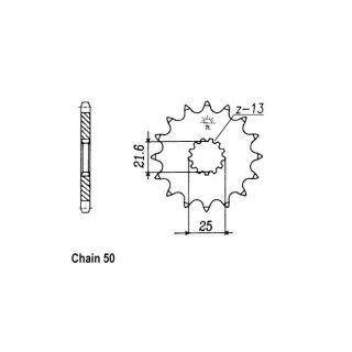 JT Front Sprocket 566.14