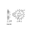 JT Front Sprocket 296.16