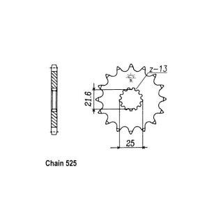 JT Front Sprocket 520.15