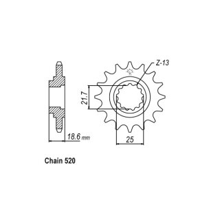 JT front sprocket 1538.15