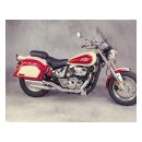 NC cast front fender tip chrome