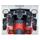 NC fairing mount wing deflectors dark tinted
