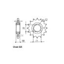 JT Front Sprocket 1182.15
