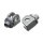 Kuryakyn footpeg adapter splined chrome