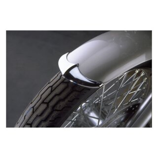 NC cast front fender tip chrome