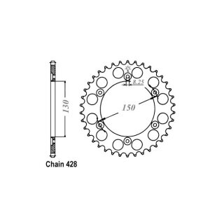 JT Rear Sprocket 1244.51