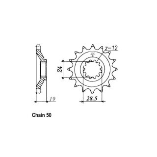 JT Front Sprocket 527.17
