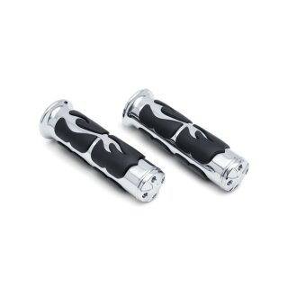 Kuryakyn ISO-flame grips chrome
