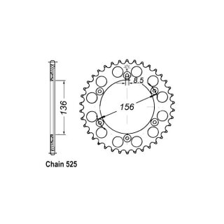 JT Rear Sprocket 1791.42
