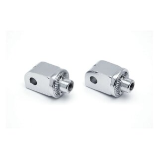 Kuryakyn footpeg adapter splined chrome