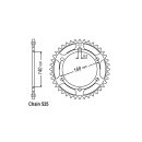 JT Rear Sprocket 6.42