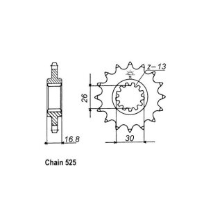 JT Front Sprocket 1370.16