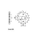 JT Front Sprocket 1265.1
