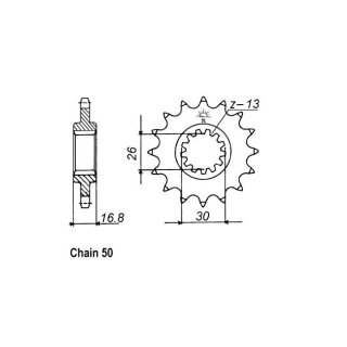 JT Front Sprocket 333.16