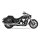 V&H Twin Slash PC slip ons, chrome