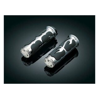 ISO-FLAME GRIPS F/.875" BAR DESIGN-METRI