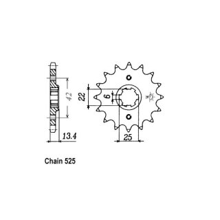 JT Front Sprocket 291.17