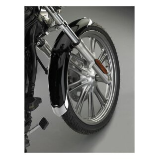 NC cast front fender tip set chrome