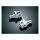Kuryakyn footpeg adapter tapered chrome