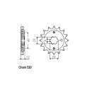 JT Front Sprocket 283.14