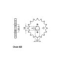 JT Front Sprocket 1559,1