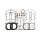 Cometic, EST top end gasket kit. M8 4.075" bore