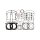 Cometic, EST top end gasket kit. M8 4.125" bore