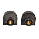 NC pivot mount brackets for cast/rectangular handlebars