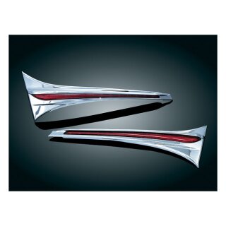 Kuryakyn trunk accent swoops chrome