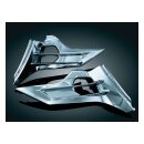 Kuryakyn louvered battery box covers chrome