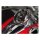 NC cast speedometer visor chrome