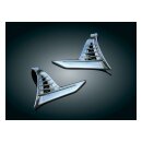 Kuryakyn louvered battery box covers chrome