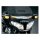 Kuryakyn windshield trim with turn signal accents, chrome