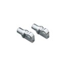 Kuryakyn, tapered footpeg adapter chrome