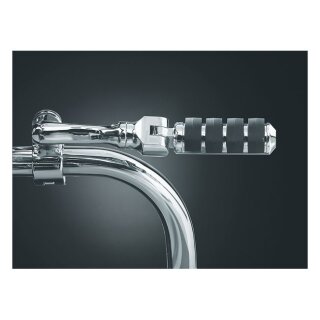 Kuryakyn long right angle footpegs & mounts 1"
