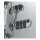 Kuryakyn ISO-brake pedal pad chrome
