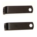 NC mirror mount brackets for non-tubular handlebars