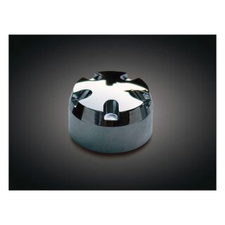 CHROME FORK TOP CAPS FOR 30MM FORK NUTS