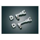 Kuryakyn long right angle peg mounts chrome