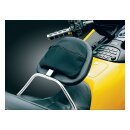 Kuryakyn rider backrest, black and chrome