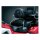 Kuryakyn Revolution driver backrest, black and chrome