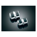 Kuryakyn shift & brake pedal pad cover chrome